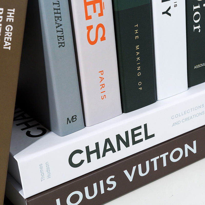 Fake book Simulation Book Decoration Modern English Study Desk Decoration