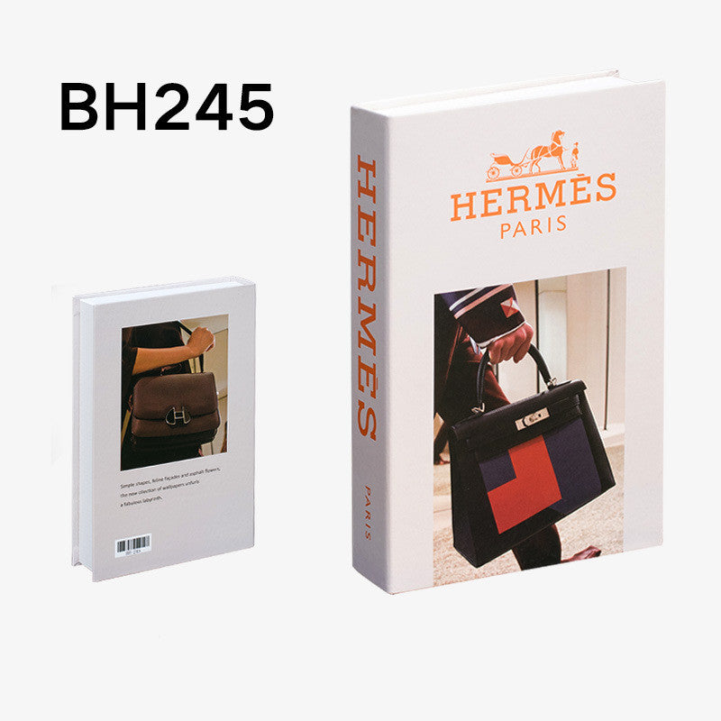 Fake book Simulation Book Decoration Modern English Study Desk Decoration