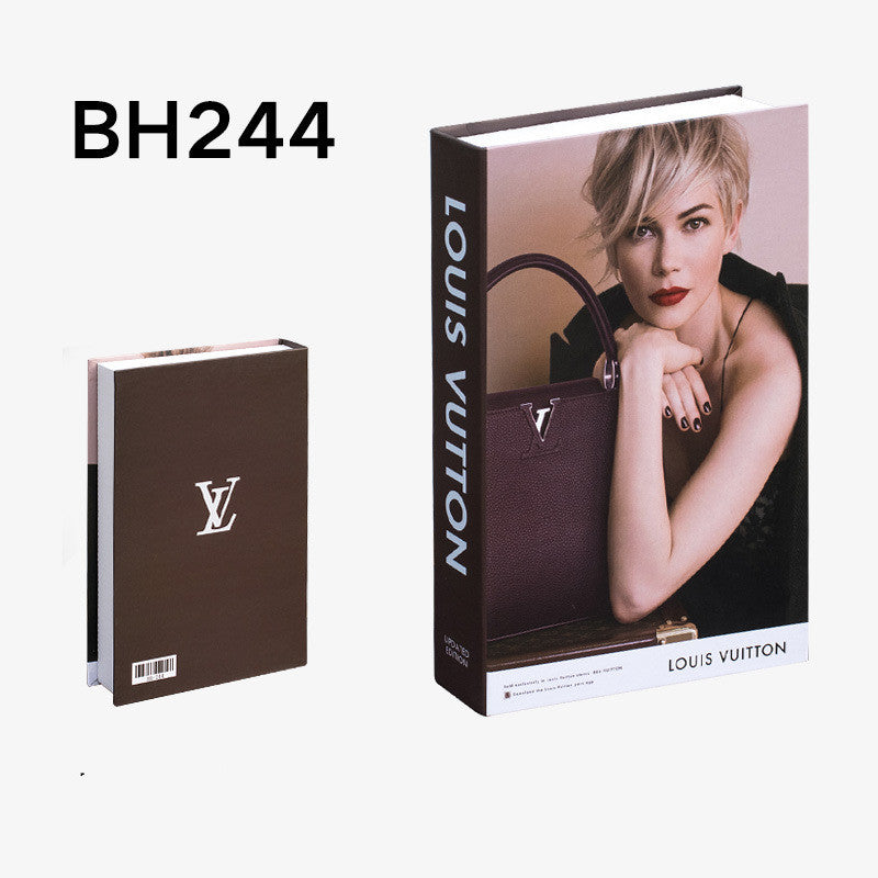 Fake book Simulation Book Decoration Modern English Study Desk Decoration