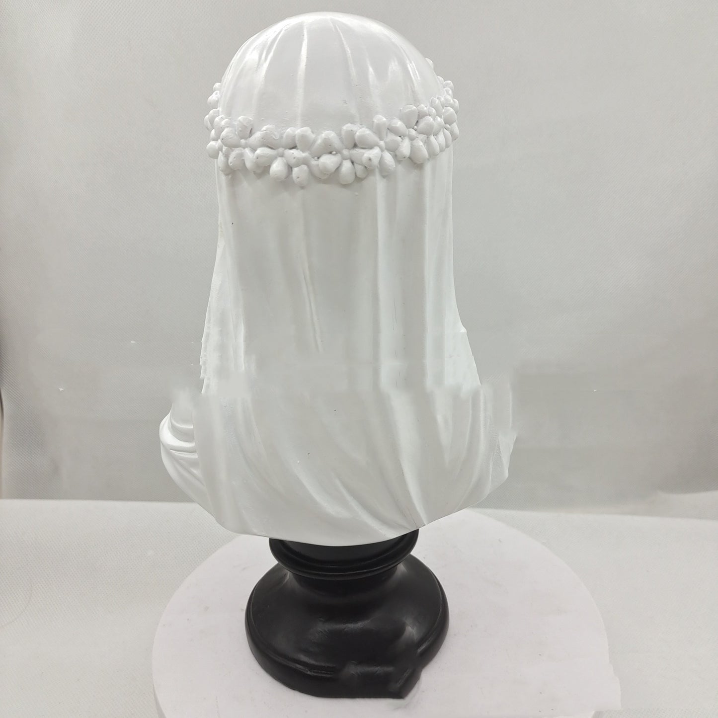 The Veiled Lady Gothic Sculpture Bust